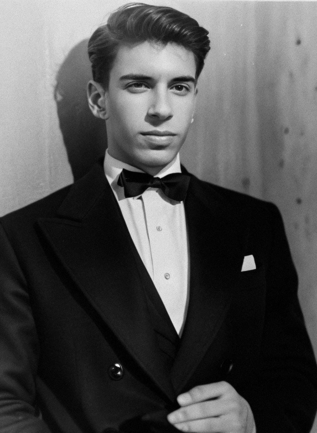 Ahmet Y.'nin siyah beyaz portre fotoğrafı