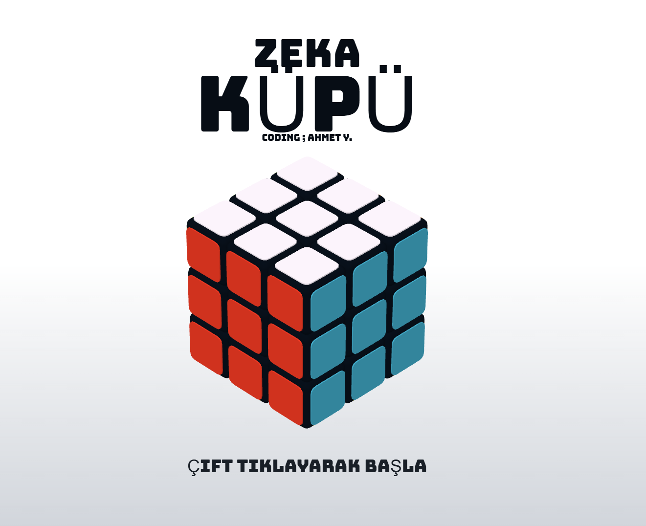 The Cube - 3D Rubik's Cube Game